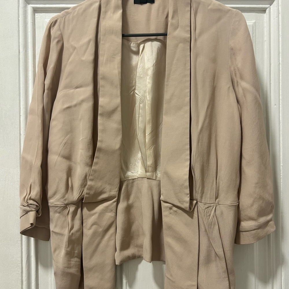Blush Top Shop Dressy Blazer